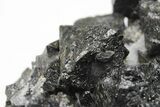 Octahedral Magnetite Crystal Cluster - Russia #209425-2